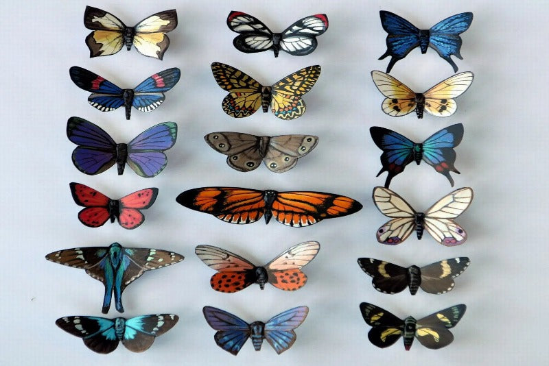 Butterfly Magnets DougWalpusArtStudio