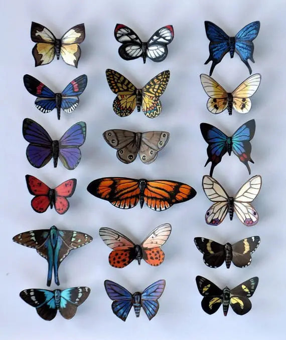 Butterfly Magnets DougWalpusArtStudio