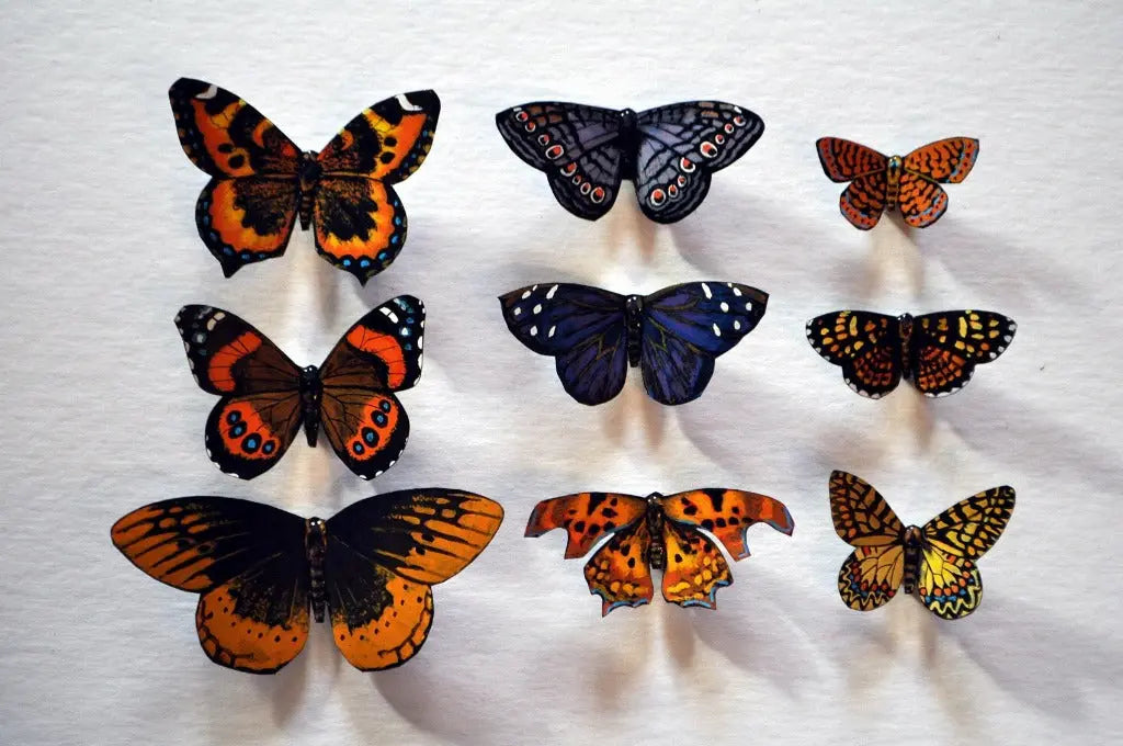 Butterfly Magnets DougWalpusArtStudio