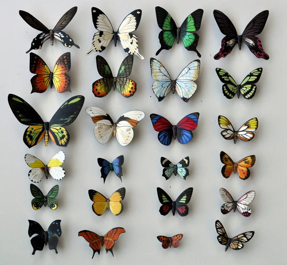 Butterfly Magnets, Refrigerator Magnets DougWalpusArtStudio