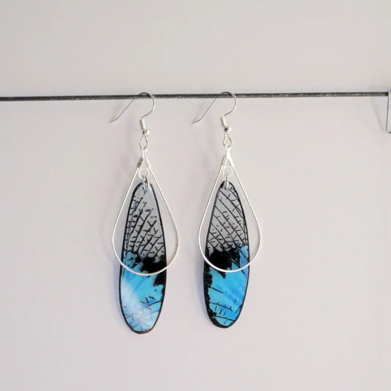 Butterfly earrings DougWalpusArtStudio