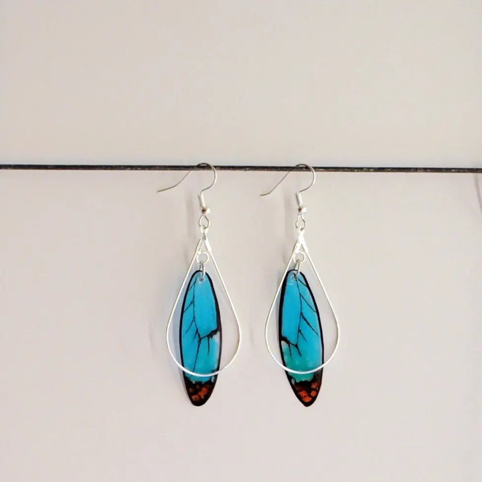 Butterfly earrings DougWalpusArtStudio