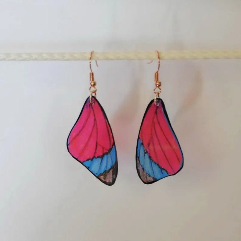 Butterfly earrings DougWalpusArtStudio