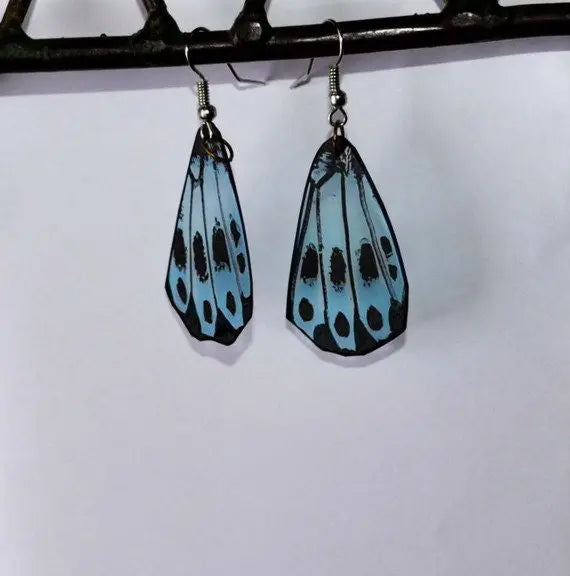 Butterfly wing earrings DougWalpusArtStudio