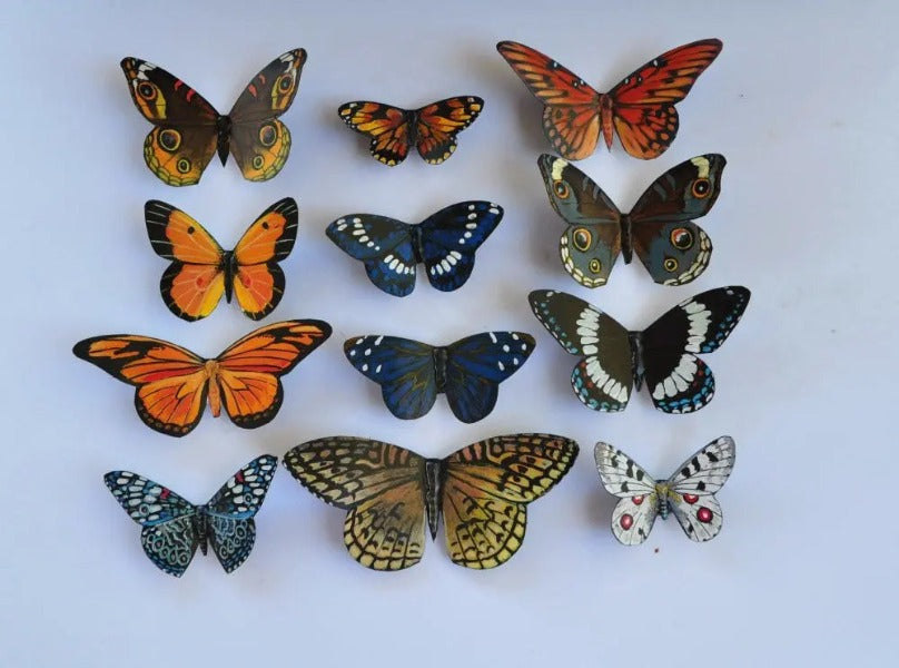 Butterfly Refrigerator Magnets DougWalpusArtStudio